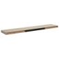 Preview: Schweberegal Eichen-Optik 120x23,5x3,8 cm MDF