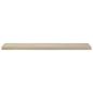 Preview: Schweberegal Eichen-Optik 120x23,5x3,8 cm MDF