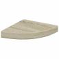 Preview: Eck-Schweberegale 4 Stk. Eichen-Optik 25x25x3,8 cm MDF