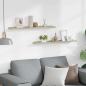 Preview: Wandregale 2 Stk. Sonoma-Eiche 80 x 9 x 3 cm