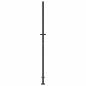 Preview: Gartentor Anthrazit 100x200 cm Stahl Bambus-Design