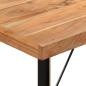 Preview: Bartisch 150x70x107 cm Massivholz Akazie und Eisen