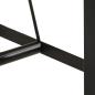 Preview: Bartisch 150x70x107 cm Massivholz Akazie und Eisen