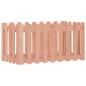 Preview: Hochbeet Lattenzaun-Design 100x50x50 cm Massivholz Douglasie