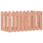 Preview: Hochbeet Lattenzaun-Design 100x50x50 cm Massivholz Douglasie