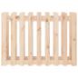 Preview: Hochbeet Lattenzaun-Design 100x50x70 cm Massivholz Kiefer