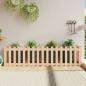 Preview: ARDEBO.de - Hochbeet Lattenzaun-Design 200x50x50 cm Massivholz Kiefer