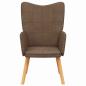 Preview: Relaxsessel Braun Stoff
