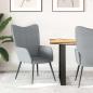 Preview: ARDEBO.de - Relaxsessel Hellgrau Stoff