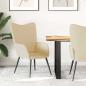 Preview: ARDEBO.de - Relaxsessel Creme Stoff