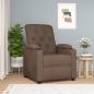 Preview: ARDEBO.de - Relaxsessel Braun Stoff