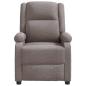 Preview: Relaxsessel Taupe Stoff