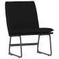 Preview: Loungesessel Schwarz 52x75x76 cm Stoff
