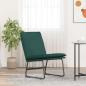 Preview: ARDEBO.de - Loungesessel Dunkelgrün 52x75x76 cm Stoff