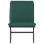 Preview: Loungesessel Dunkelgrün 52x75x76 cm Stoff