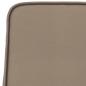 Preview: Loungesessel Cappuccino-Braun 54x75x76 cm Kunstleder