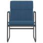 Preview: Loungesessel Blau 55x64x80 cm Stoff