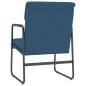 Preview: Loungesessel Blau 55x64x80 cm Stoff