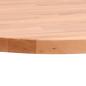 Preview: Tischplatte Ø60x4 cm Rund Massivholz Buche
