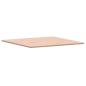 Preview: Tischplatte 80x80x1,5 cm Quadratisch Massivholz Buche