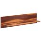 Preview: Wandregale 2 Stk. 112x20x26 cm Massivholz Akazie