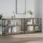 Preview: ARDEBO.de - Konsolentisch Sonoma-Eiche 200 x 29 x 75 cm Holzwerkstoff