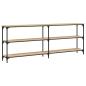 Preview: Konsolentisch Sonoma-Eiche 200 x 29 x 75 cm Holzwerkstoff
