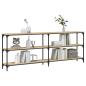 Preview: Konsolentisch Sonoma-Eiche 200 x 29 x 75 cm Holzwerkstoff