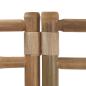 Preview: 5-tlg. Paravent Faltbar 200 cm Bambus und Canvas