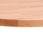 Preview: Tischplatte Ø90x1,5 cm Rund Massivholz Buche