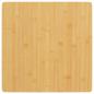 Preview: ARDEBO.de - Tischplatte 40x40x1,5 cm Bambus