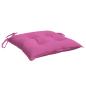 Preview: Stuhlkissen 6 Stk. Rosa 50x50x7 cm Oxford-Gewebe