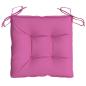 Preview: Stuhlkissen 6 Stk. Rosa 50x50x7 cm Oxford-Gewebe