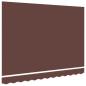 Preview: Ersatzstoff für Markise Braun 350x250 cm Polyester