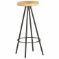 Preview: Barhocker 4 Stk. Raues Mangoholz
