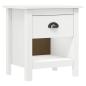 Preview: Nachttische 2 Stk. Hill 46x35x49,5 cm Massivholz Kiefer
