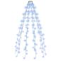 Preview: Weihnachtsbaum-Lichternetz mit 150 LEDs Blau 150 cm