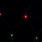 Preview: Weihnachts-Lichternetz Mehrfarbig 3x3 m 306 LEDs Indoor Outdoor