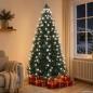 Preview: ARDEBO.de - Weihnachtsbaum-Lichternetz mit 210 LEDs Kaltweiß 210 cm