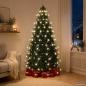 Preview: ARDEBO.de - Weihnachtsbaum-Lichternetz mit 150 LEDs Kaltweiß 150 cm