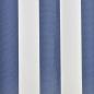 Preview: Ersatzstoff für Markise Blau und Weiß 450x300 cm Polyester
