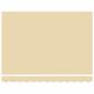 Preview: Ersatzstoff für Markise Creme 350x250 cm Polyester