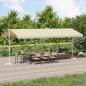 Preview: ARDEBO.de - Freistehende Markise 600x300 cm Creme