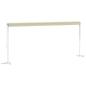 Preview: Freistehende Markise 600x300 cm Creme