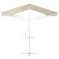 Preview: Freistehende Markise 600x300 cm Creme
