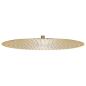 Preview: ARDEBO.de - Regenbrause Edelstahl 50 cm Rund Golden