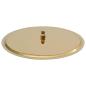 Preview: Regenbrause Edelstahl 50 cm Rund Golden