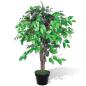 Preview: ARDEBO.de - Künstlicher Ficus mit Topf 90 cm