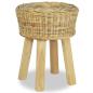 Preview: ARDEBO.de - Barhocker Natur Rattan