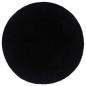 Preview: Tischsets 4 Stk. Schwarz 38 cm Rund Baumwolle